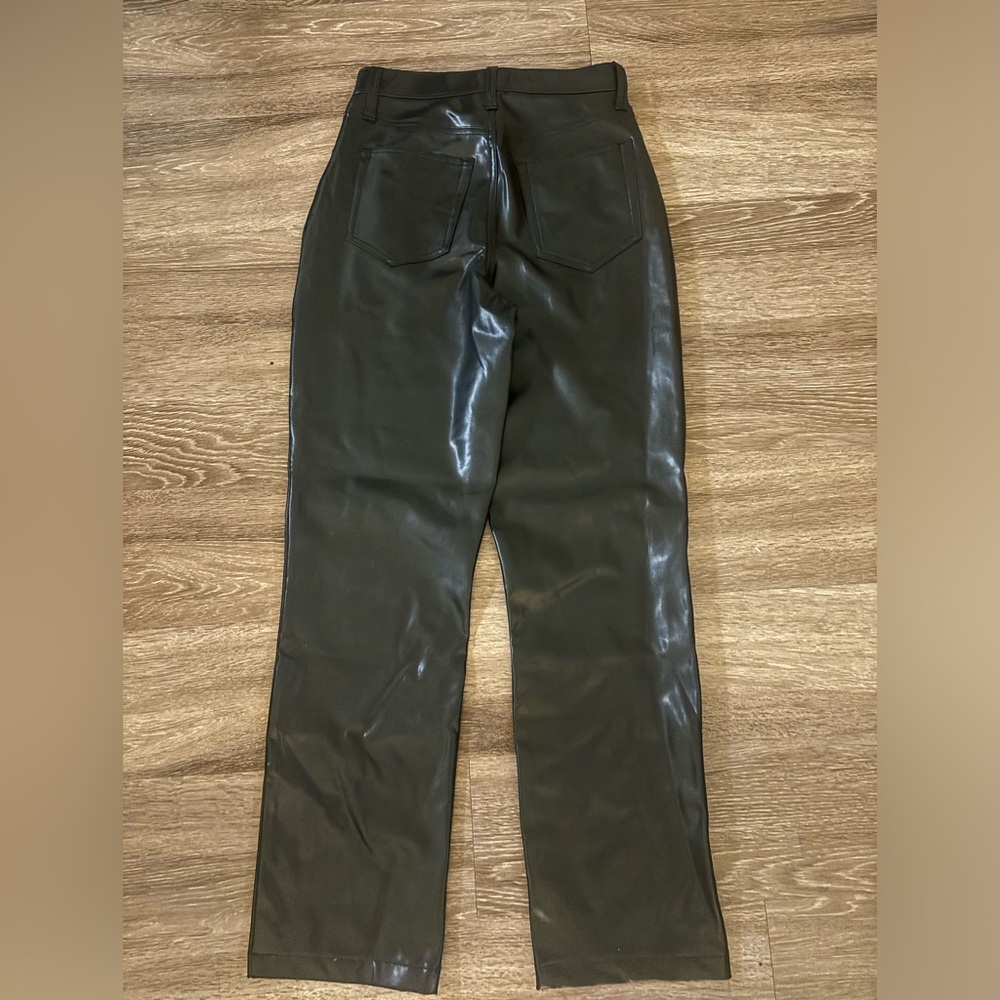Abercrombie and fitch leather pants